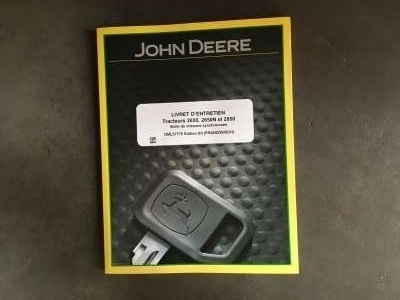 Livret d'entretien John Deere 2650/2650N/2850