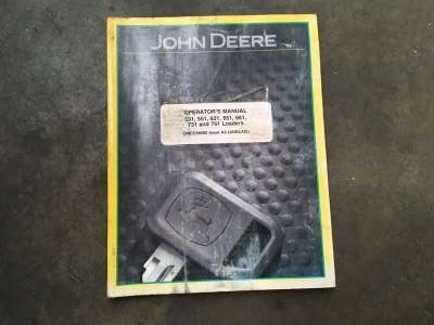 Photo de Manuel d'opérations John Deere 531/551/631/651/661/731/751